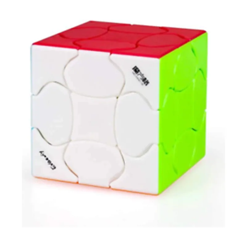 Qiyi Cubo de rubik fluffy 3x3 stickerless