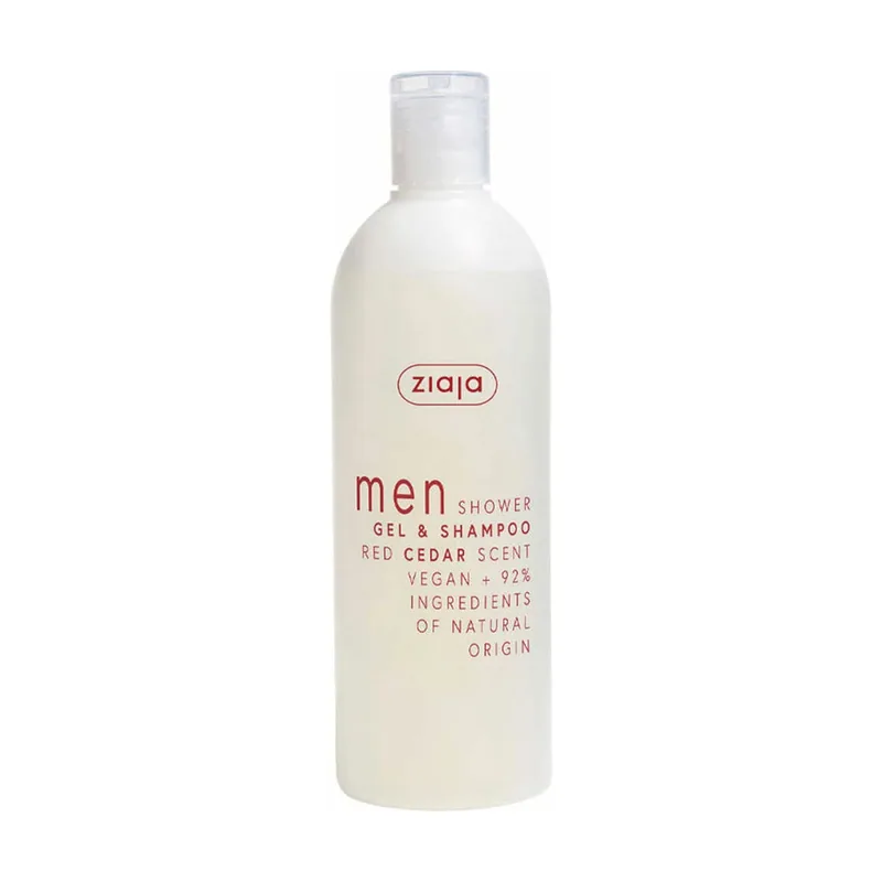 Ziaja Men Gel de ducha y Champú Red Cedar 400ml