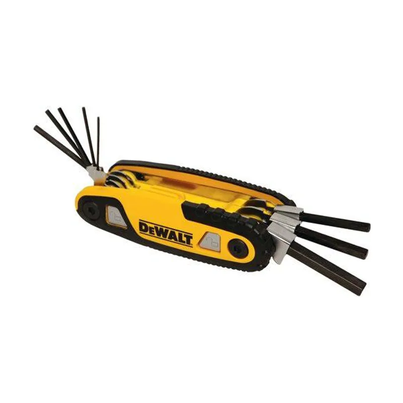 DeWalt Juego de 8 bolsas con llave hexagonal interior