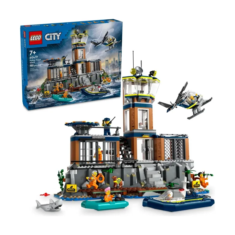 Lego City Isla Prisión de la Policía 60419