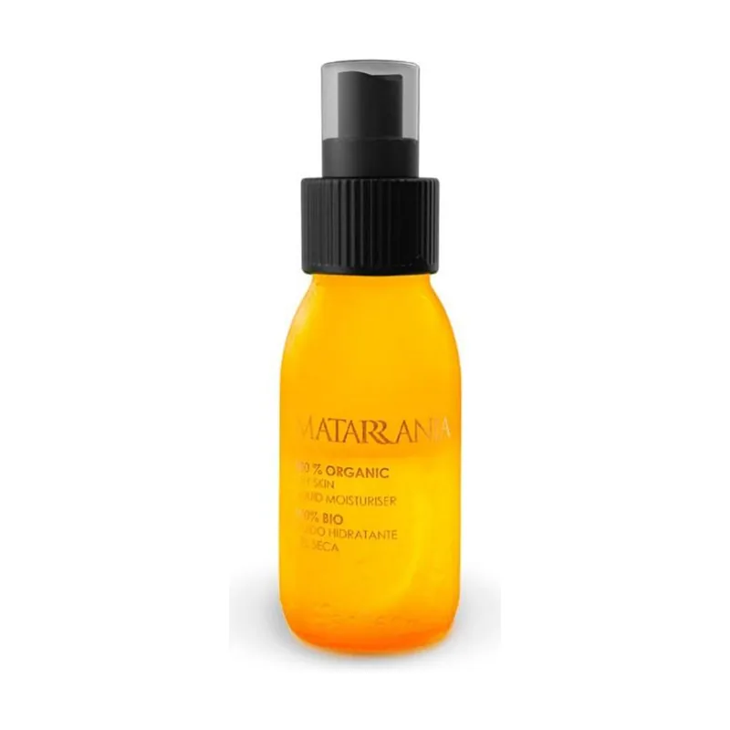 Matarrania Hidratante Facial Piel Seca 100% Natural Bifásica Sin Agua