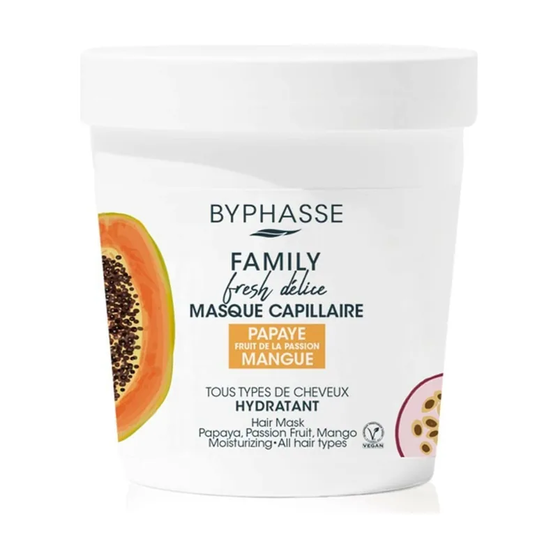 Byphasse Family fresh delice mascarilla todo tipo de cabello 250 ml