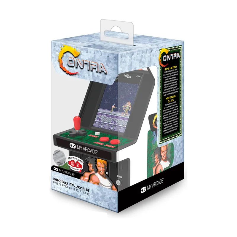 dreamGear Retro My Arcade Micro Player Arcade Contra