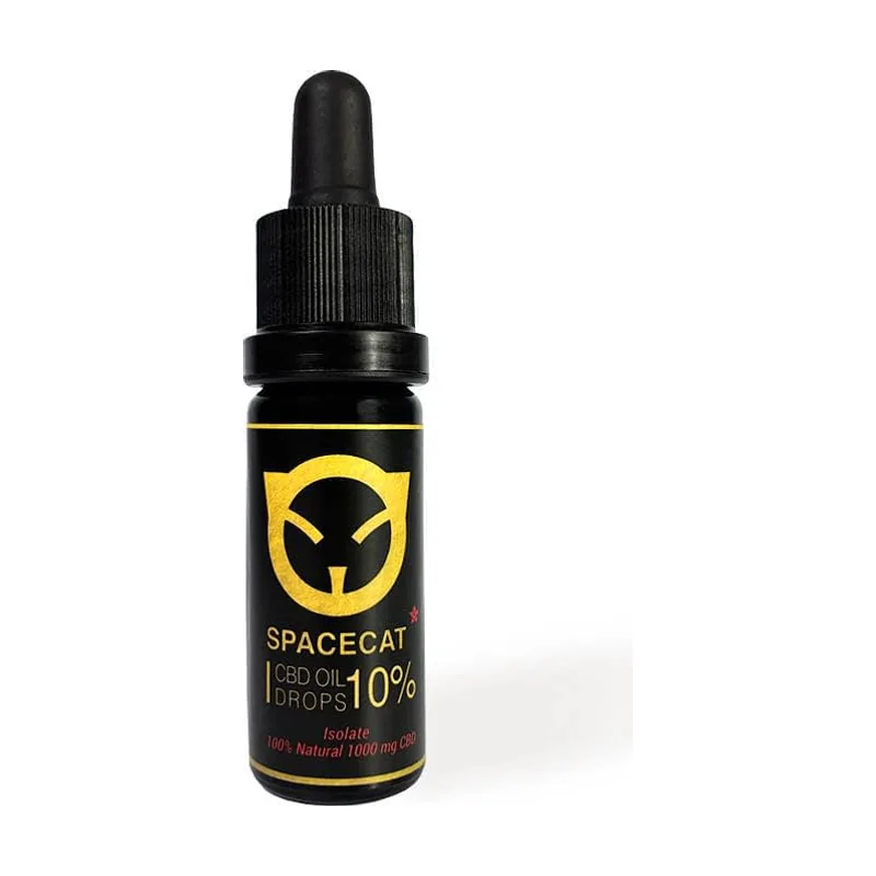 Spacecat Aceite de CBD Isolate 10% 10 ml