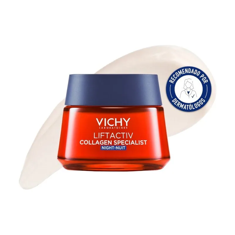 Vichy Liftactiv Collagen Specialist 16 Crema Noche Antiedad 50 Ml