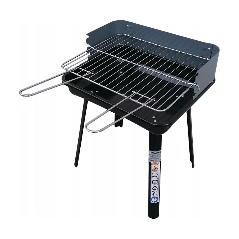 Floraland Parrilla Rectangular Plegable Master Grill MG936 Diseño compacto