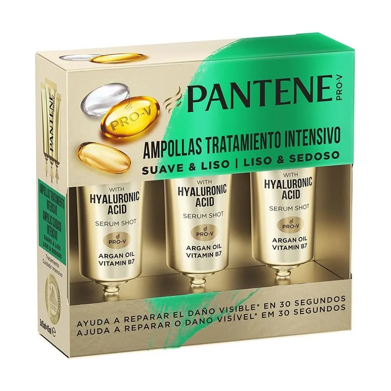 Pantene SOFT & SMOOTH ampoules 3 x 15 ml