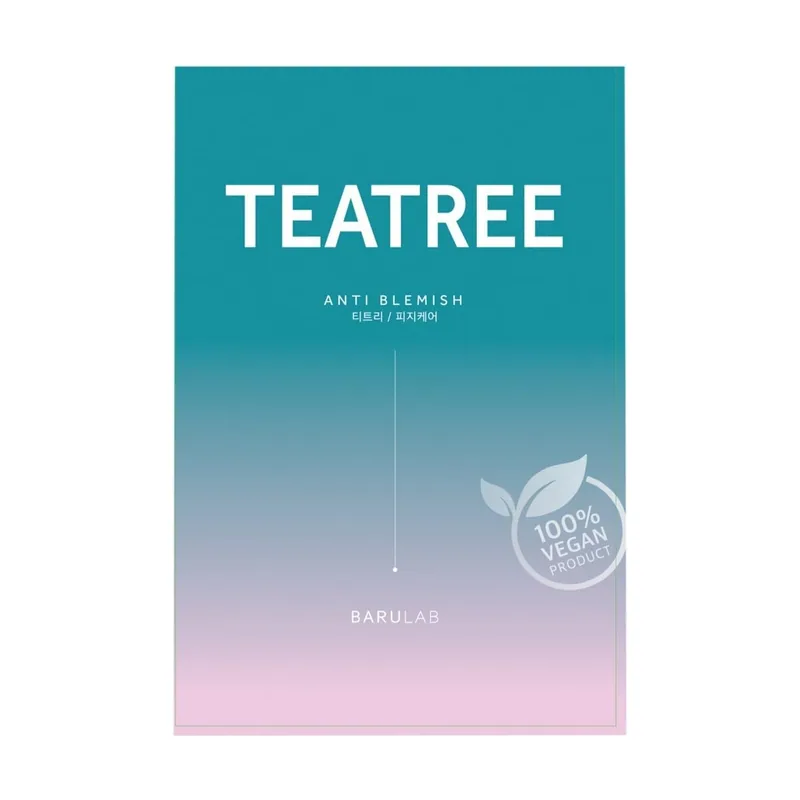 Barulab The clean vegan mask anti blemish tea tree 23 gr