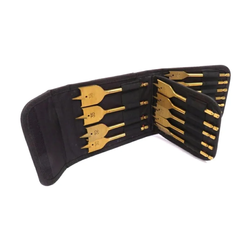 Silver Juego de brocas tipo pala 16 piezas