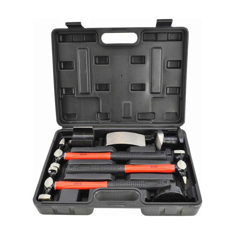 Awtools Juego de martillos para hojalatero 7 piezas
