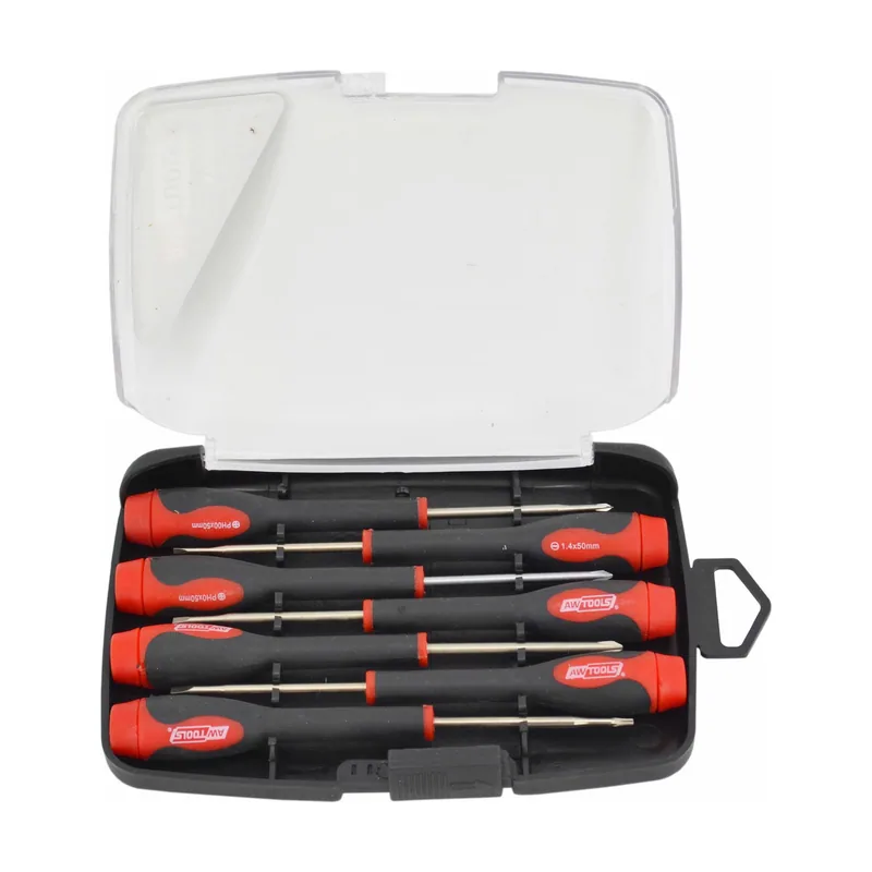 Awtools Juego de Destornilladores de Precisión S2 7 piezas