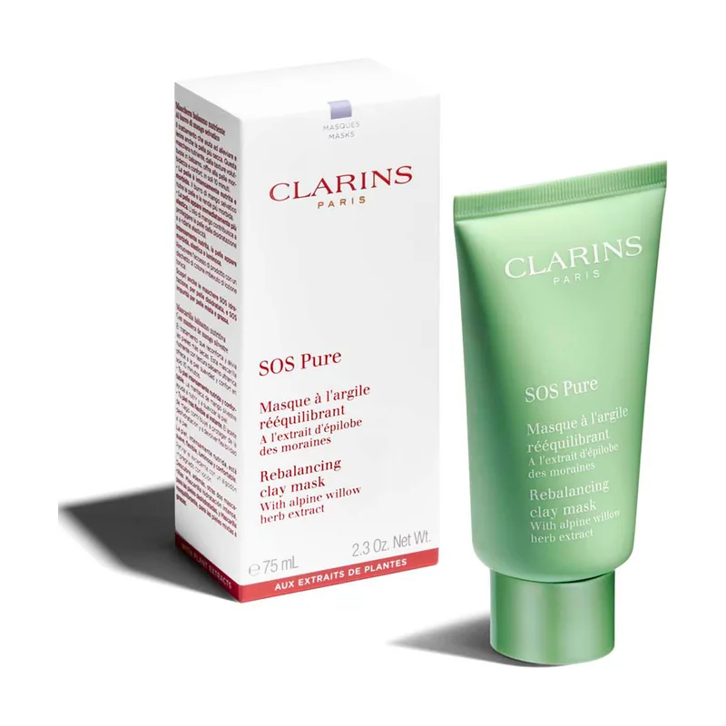 Clarins SOS Pure Mascarilla de limpieza Mujeres 75 ml