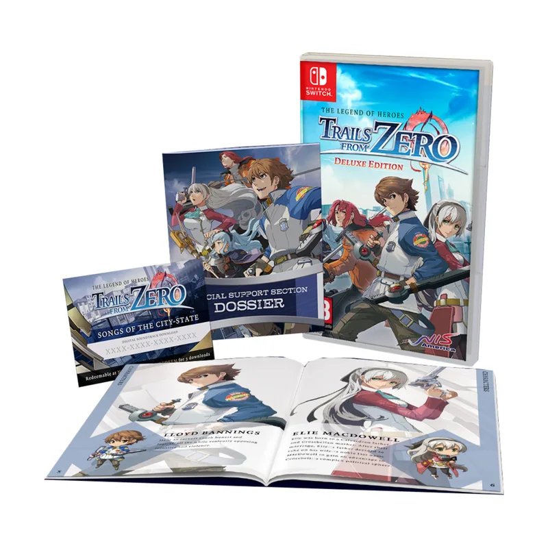 Nisa The Legend of Heroes Trails from Zero Edición Deluxe