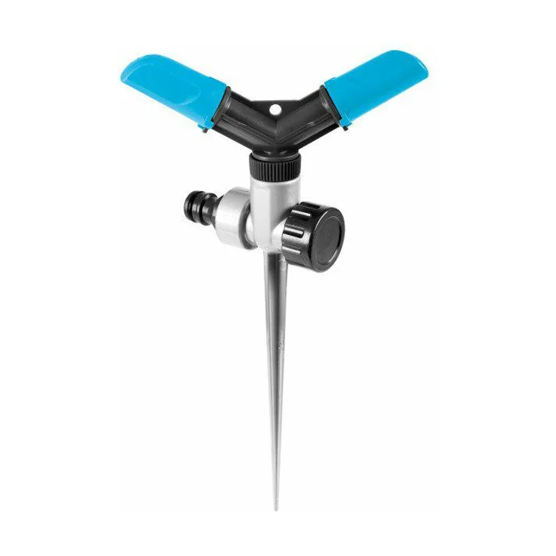 Cellfast Aspersor De Riego 2 Hombros Aspersor De Césped para Césped Flores Plantas Basic
