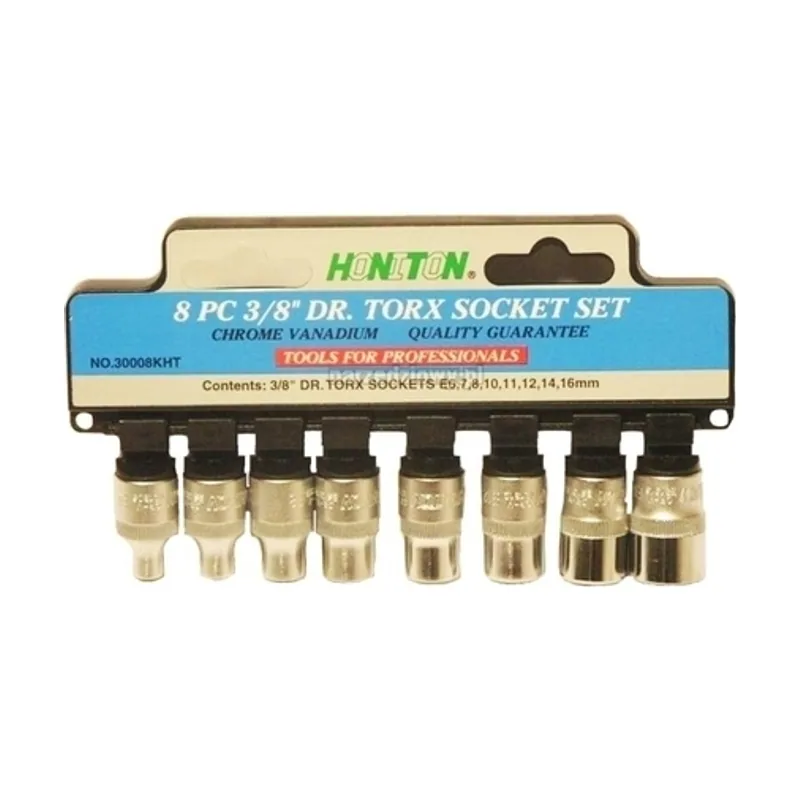Wektory Juego de 8 vasos Torx 3/8"