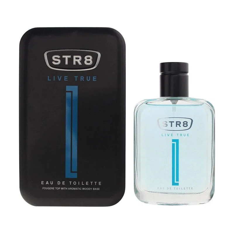 Str8 Perfume para hombre Live True eau de toilette aroma fresco y masculino con notas cítricas y amaderadas ideal para uso diario estilo moderno