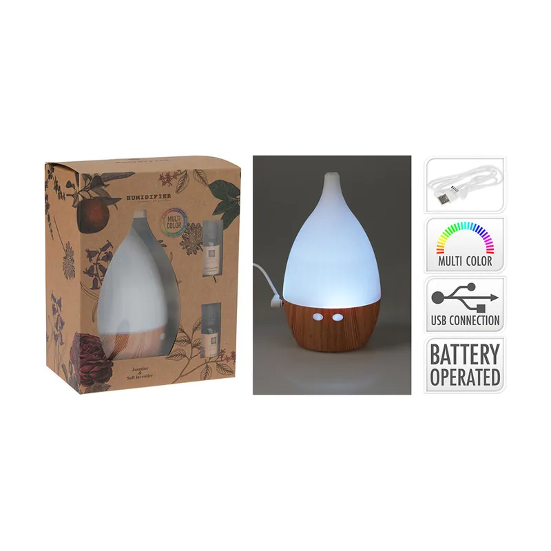 Aroma di rogito Afibel Difusor de varios colores recargable USB para casa