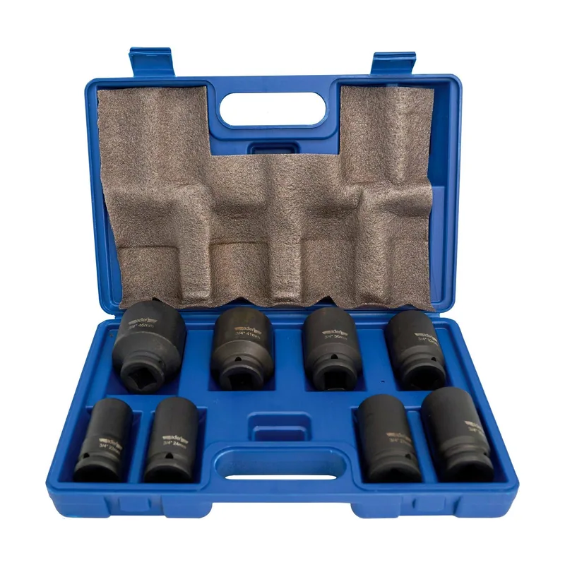 Adler Juego de dados de impacto 3/4" 8 piezas