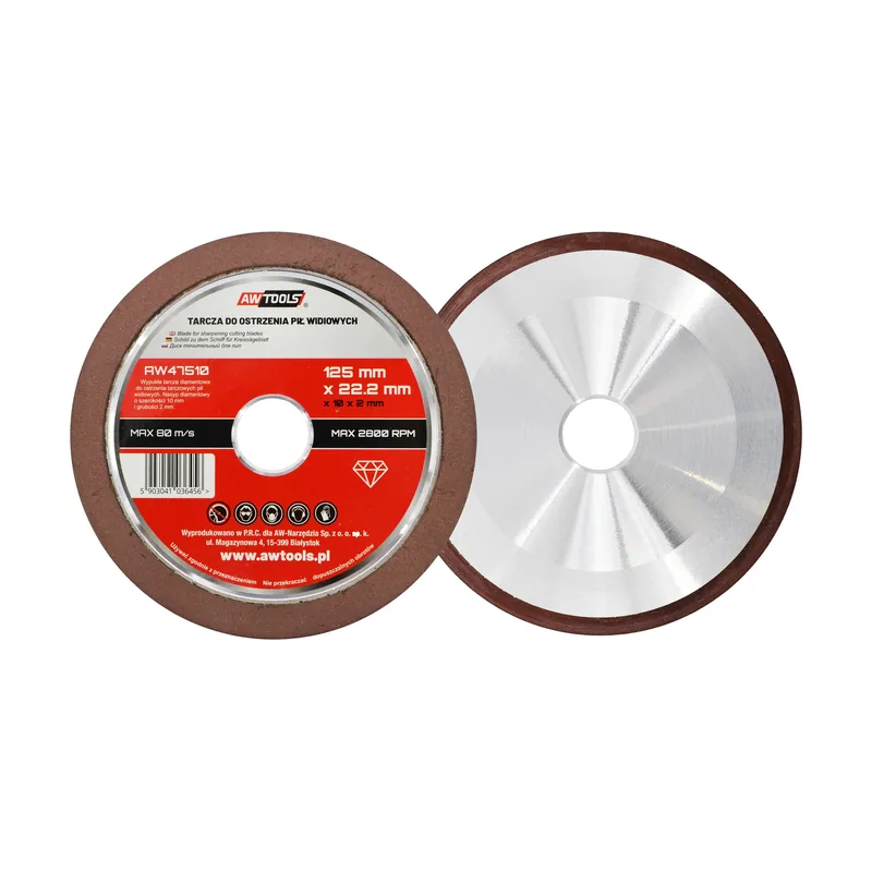 Awtools Tarsa para afilado de sierras de carburo 150 mm