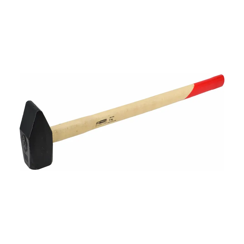 Awtools Martillo forjador Black Line 5,0 kg con mango de madera