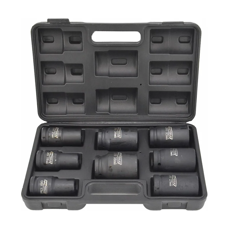 Awtools zestaw nasadek udarowych długich 3/4" 8cz 17-38mm