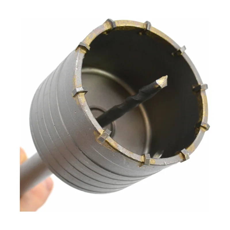 Awtools Corona para concreto Zestaw 65mm + 80mm con soporte SDS Plus 100mm