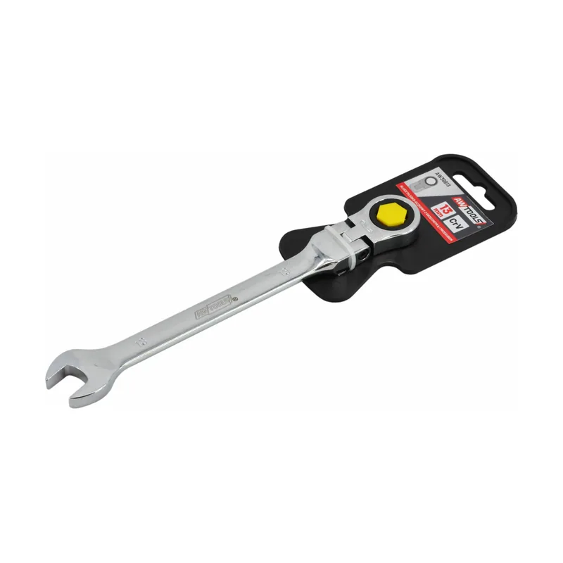 Awtools Llave combinada con carraca articulada 10mm