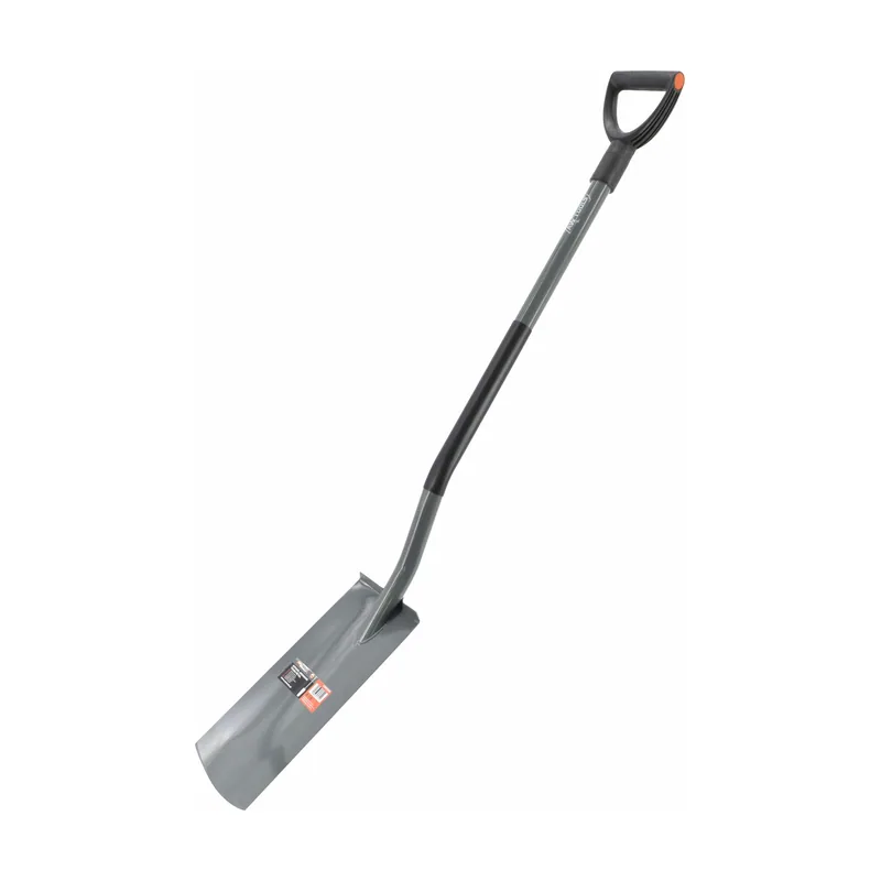 Awtools Pala de drenaje con mango metálico