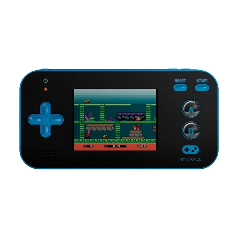 dreamGear Retro Gamer Negra/Azul 220 juegos
