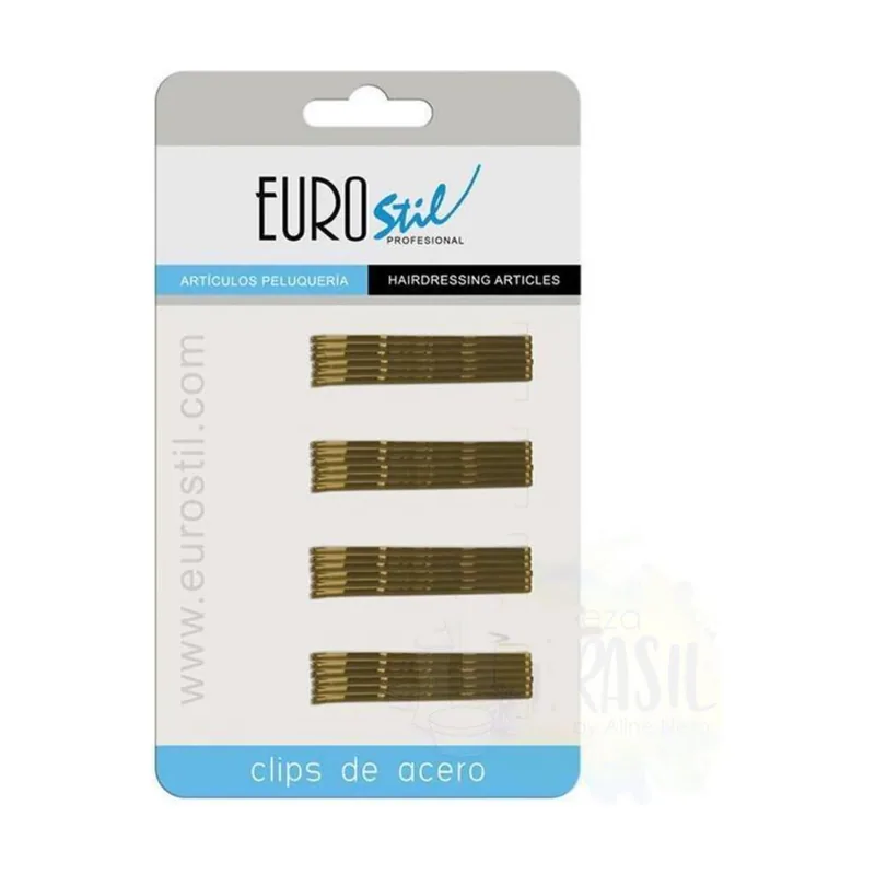 Eurostil Carton 24 Clips ONDULADOS