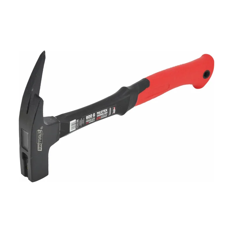 Awtools Martillo carpintero Black 600g con mango de fibra