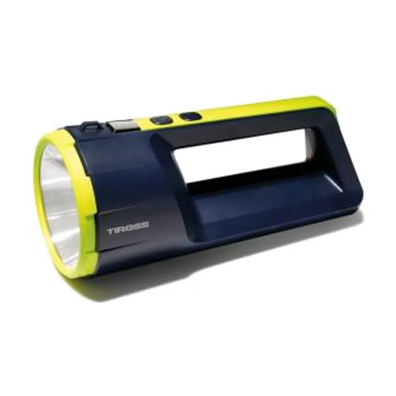 Tiross Linterna recargable LED 5W + 6W