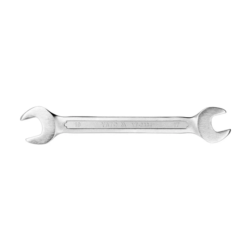 Yato YT-0334-17x19mm doble llave de extremo abierto