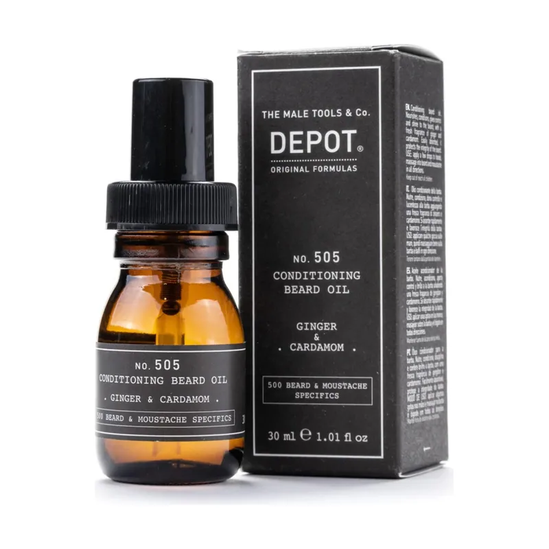 Depot The Male Tools & Co. No. 505 Aceite para Barba Acondicionador