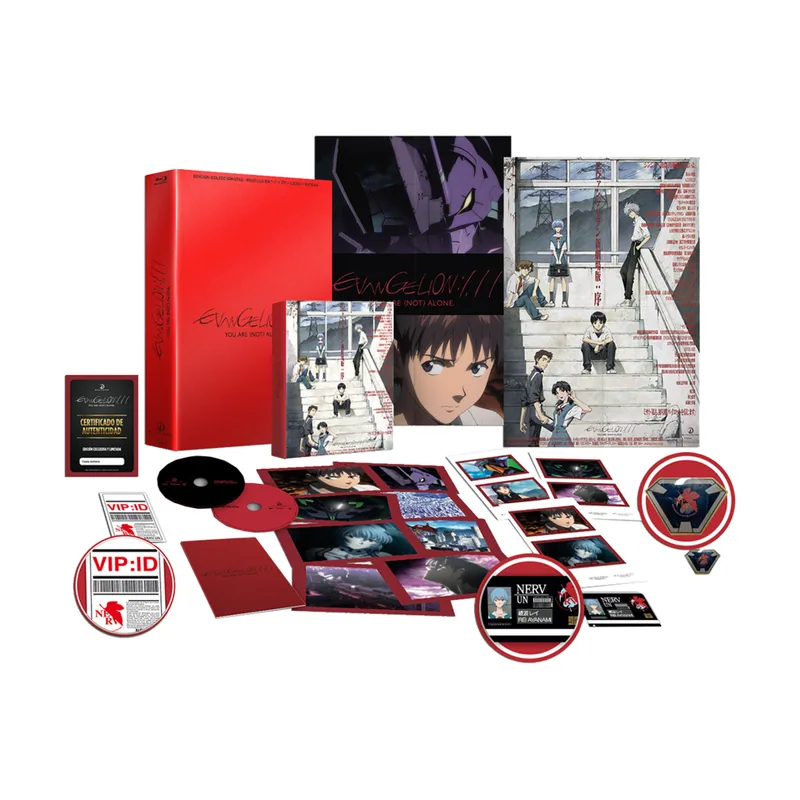 SelectaVision Evangelion:1.11 You Are Not Alone Edición Coleccionista Blu-ray