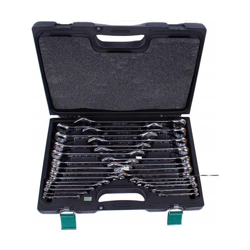 Wektory Honiton klucze płasko-oczkowe walizka 26 elem. 6-32mm