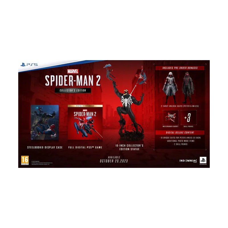 Insomniac Games Marvel's Spider-Man 2 Edición Coleccionista