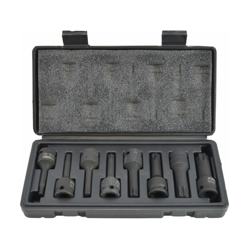 Awtools Juego de llaves de impacto Torx