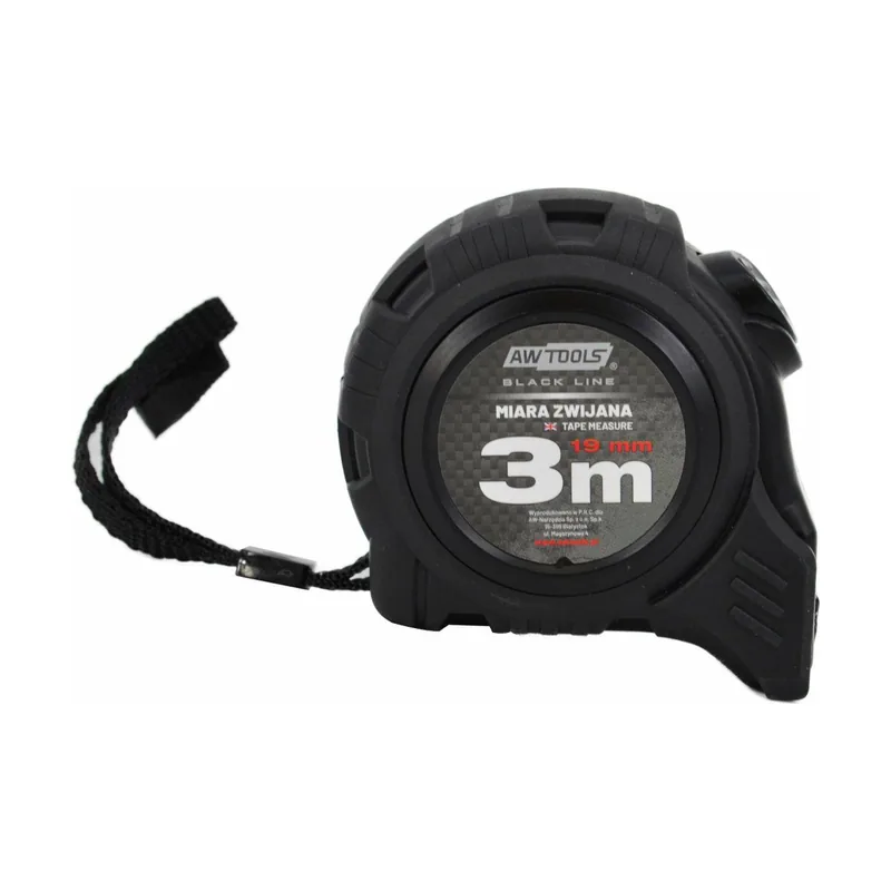 Awtools Cinta métrica magnética ABS 3m