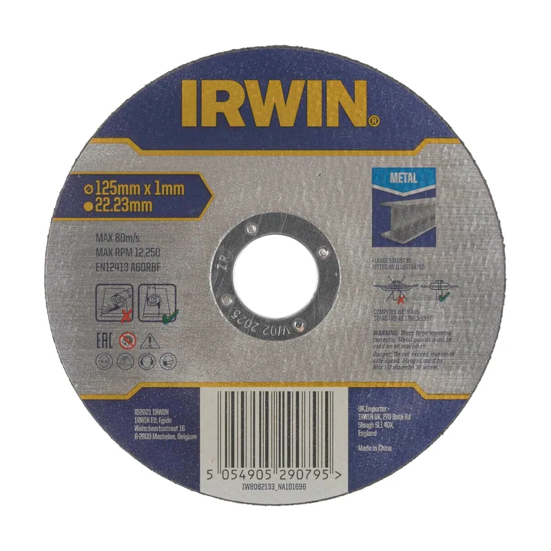 Irwin Disco cortante Pro Performance IW8082133 125 mm