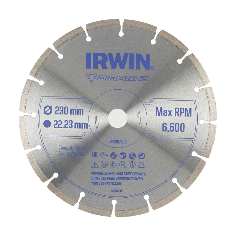 Irwin Hoja de Diamante Segmentada Irwin® IW8087106
