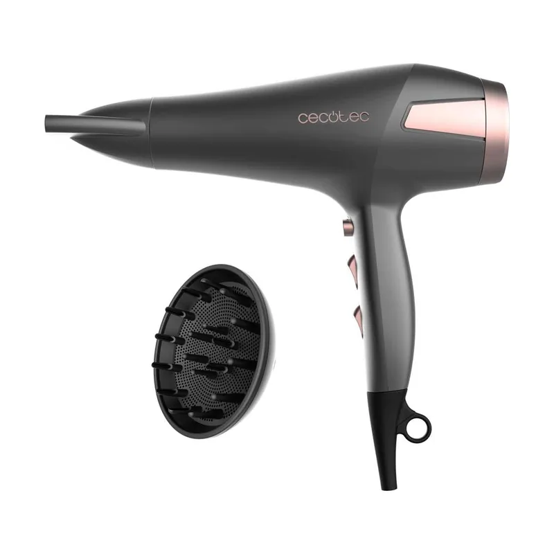 Cecotec Secador de Pelo Bamba IoniCare Radiance. 2500W con Motor DC