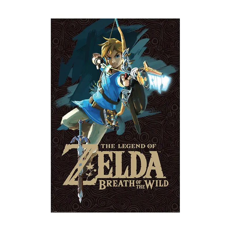 Pyramid Poster The Legend Of Zelda Breath Of The Wild Portada
