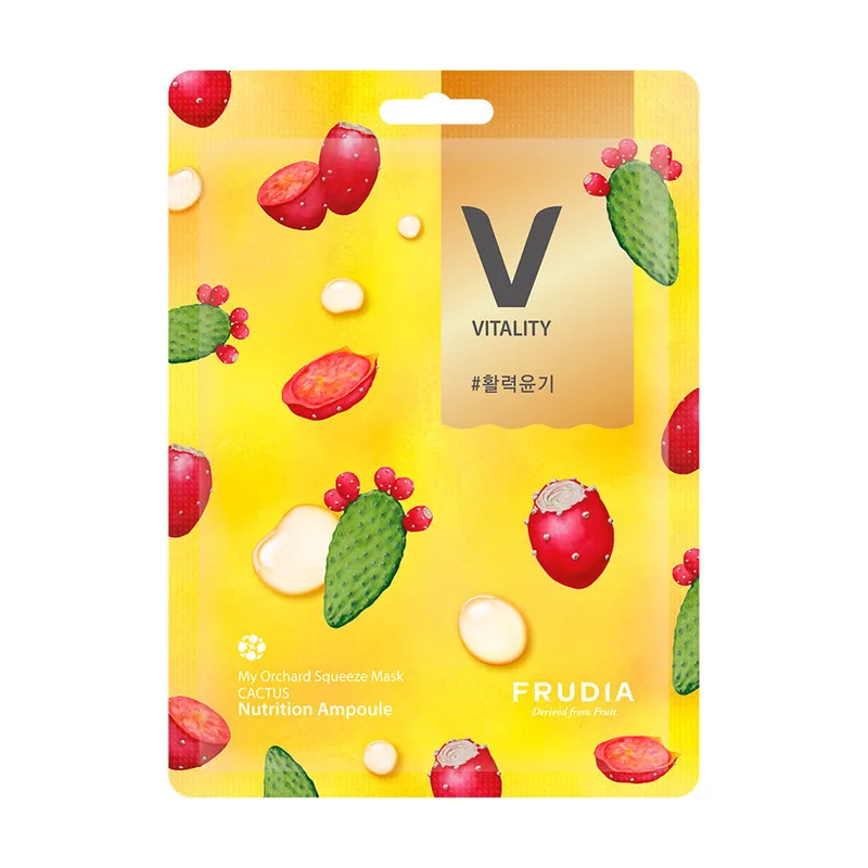 Frudia Mascarilla facial squeeze vitality cactus 21 ml