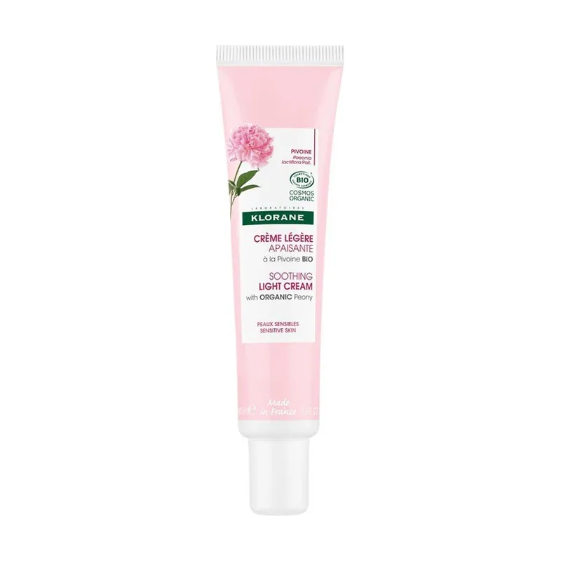 Klorane Crema Ligera Calmante A La Peonía Bio 40 Ml