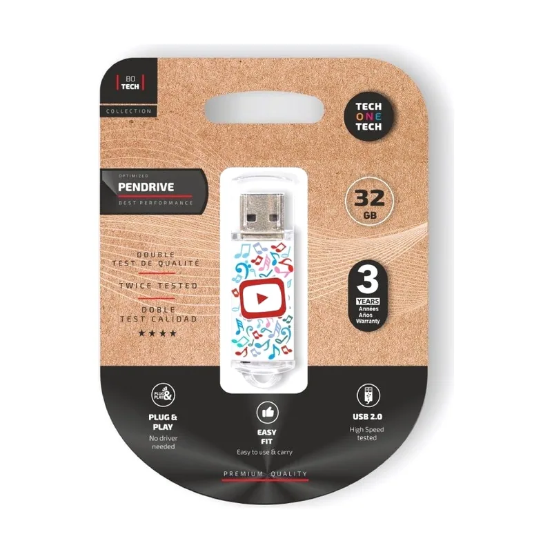 Tech ONE Tech Memoria USB TEC4019-32 32 GB