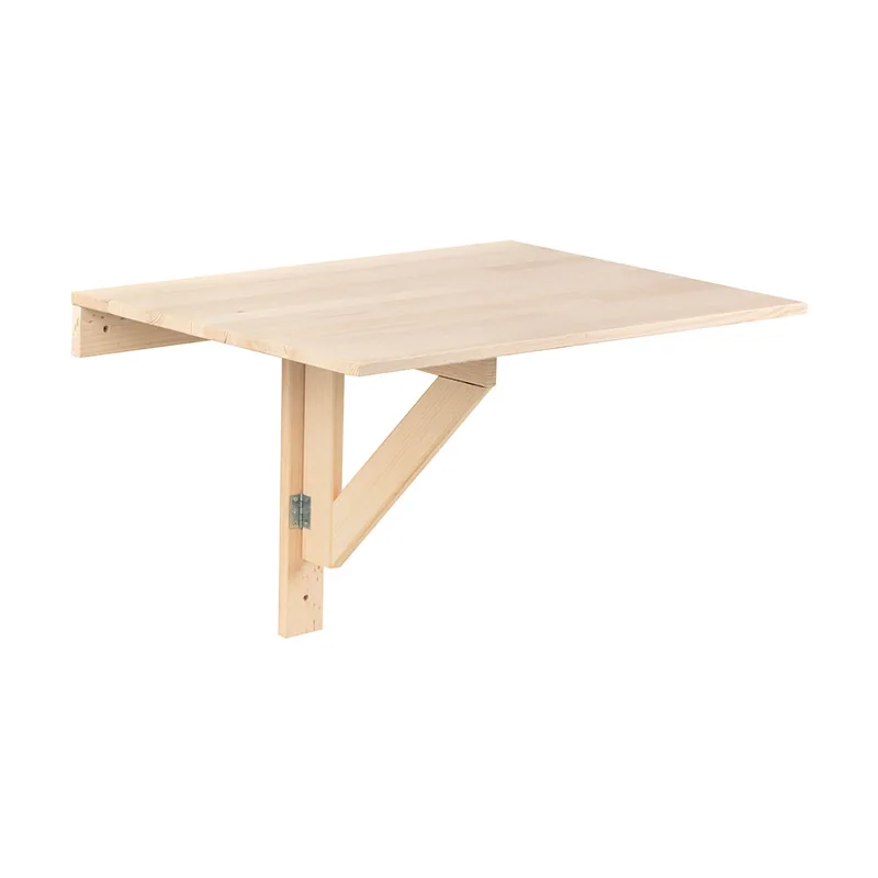 Astigarraga Mesa Plegable de Pared en Madera Maciza Pino