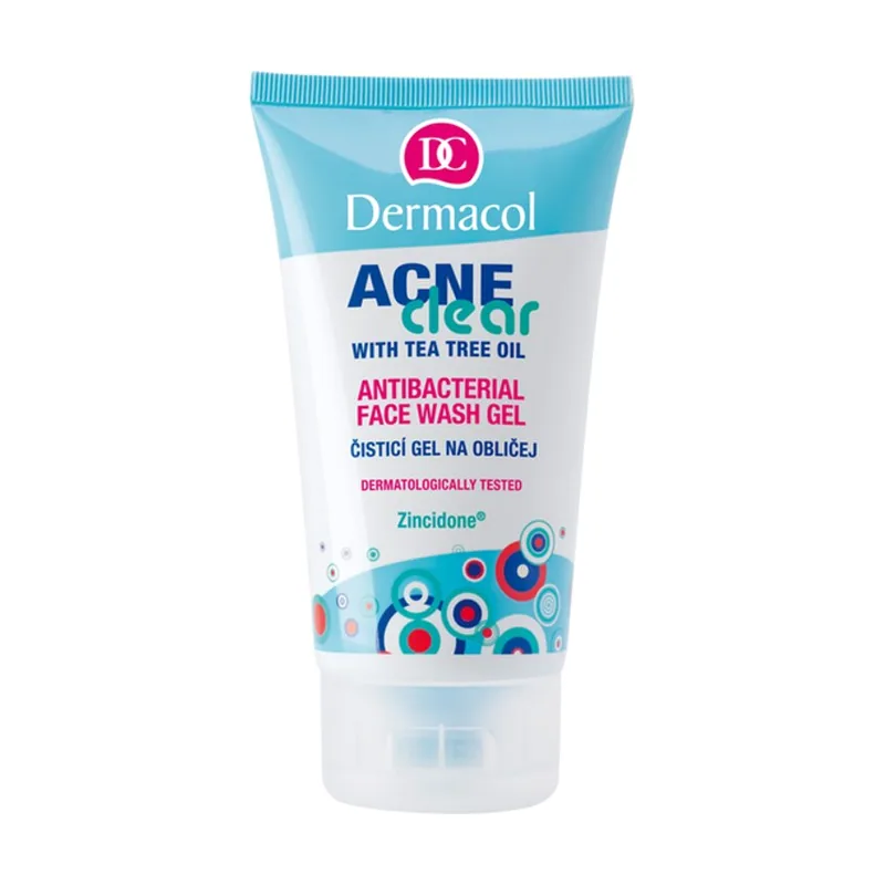 Dermacol gel limpiador facial anti-bacteriano con aceite de árbol de té