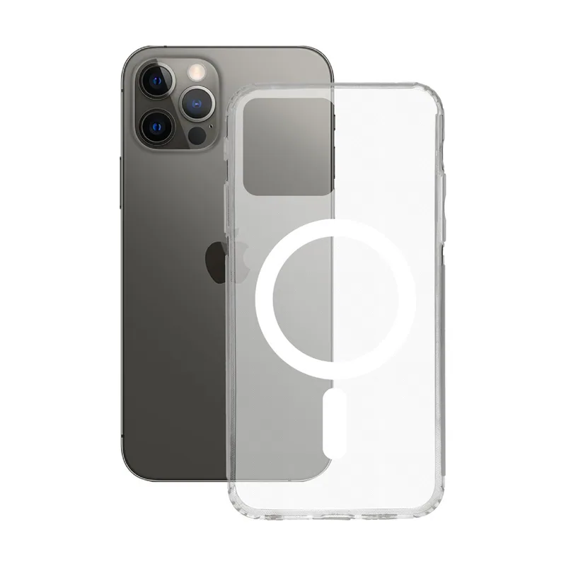 Ksix smart your tech Funda para iPhone 12 Pro MAX Compatible con MagCharge