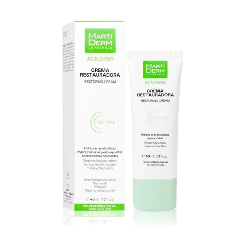 Martiderm Acniover Crema Restauradora 40 Ml